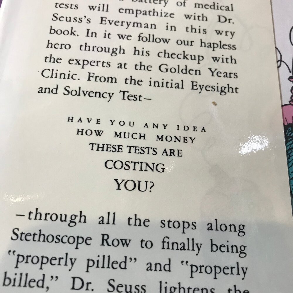 You're Only Old Once by Dr. Seuss * A Book for Obsolete Children 1925 Dedication - Picture 13 of 14